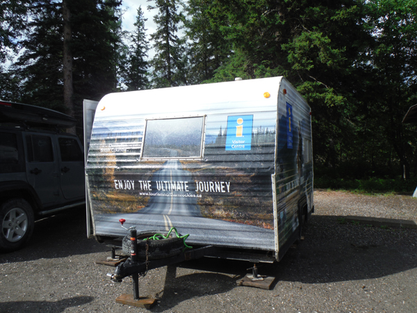 Visitor Center at Liard Hot Springs